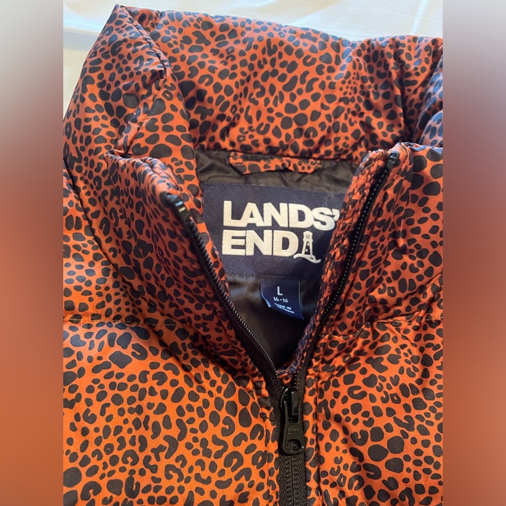 Animal print vest